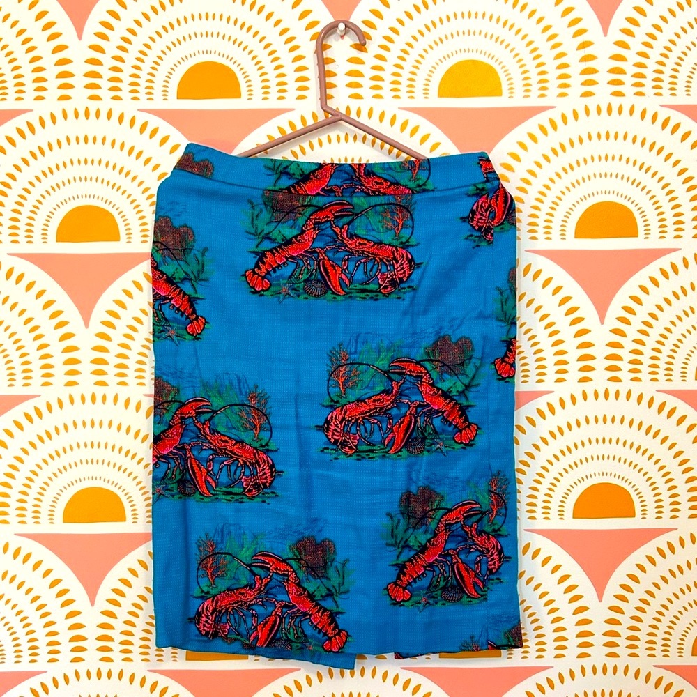 J.Crew sold out RARE lobster pencil skirt | size 2